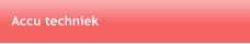 Accu techniek